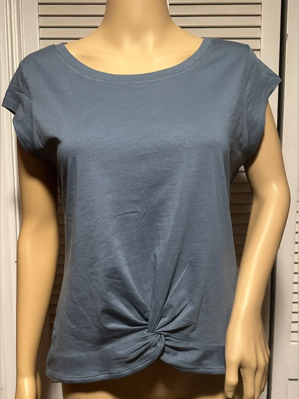 NWT Toad&Co Anza Short Sleeve Shirt Blue Women’s M - Picture 2 of 7